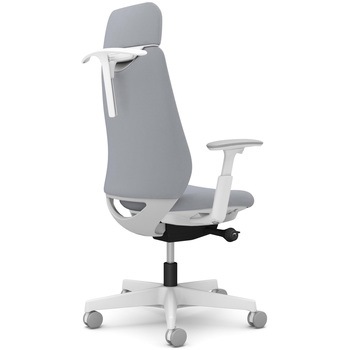 ポータムシリーズ/可動肘/背クッション/EXスタンダードタイプ/ホワイトボディ/ハンガー有/ランバー無/ナイロンキャスター オカムラ(岡村製作所)