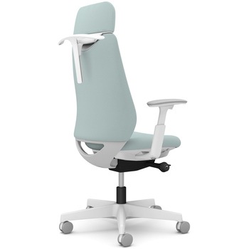 ポータムシリーズ/可動肘/背クッション/EXスタンダードタイプ/ホワイトボディ/ハンガー有/ランバー無/ナイロンキャスター オカムラ(岡村製作所)