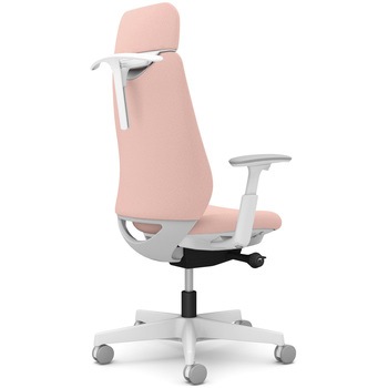 ポータムシリーズ/可動肘/背クッション/EXスタンダードタイプ/ホワイトボディ/ハンガー有/ランバー無/ナイロンキャスター オカムラ(岡村製作所)