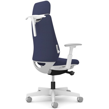 ポータムシリーズ/可動肘/背クッション/EXスタンダードタイプ/ホワイトボディ/ハンガー有/ランバー有/ナイロンキャスター オカムラ(岡村製作所)