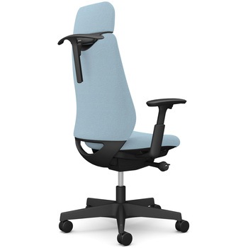 ポータムシリーズ/可動肘/背クッション/EXスタンダードタイプ/ブラックボディ/ハンガー有/ランバー無/ウレタンキャスター オカムラ(岡村製作所)