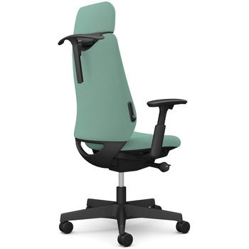 ポータムシリーズ/可動肘/背クッション/EXスタンダードタイプ/ブラックボディ/ハンガー有/ランバー有/ウレタンキャスター オカムラ(岡村製作所)