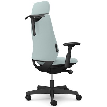 ポータムシリーズ/可動肘/背クッション/EXスタンダードタイプ/ブラックボディ/ハンガー有/ランバー有/ウレタンキャスター オカムラ(岡村製作所)