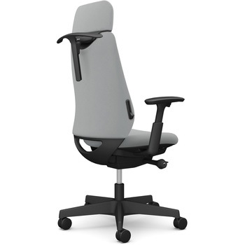 ポータムシリーズ/可動肘/背クッション/EXスタンダードタイプ/ブラックボディ/ハンガー有/ランバー有/ウレタンキャスター オカムラ(岡村製作所)