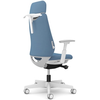 ポータムシリーズ/可動肘/背クッション/EXスタンダードタイプ/ホワイトボディ/ハンガー有/ランバー有/ウレタンキャスター オカムラ(岡村製作所)