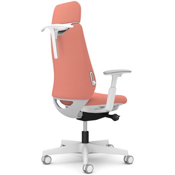 ポータムシリーズ/可動肘/背クッション/EXスタンダードタイプ/ホワイトボディ/ハンガー有/ランバー有/ウレタンキャスター オカムラ(岡村製作所)