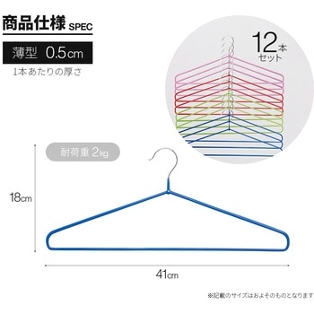 すべり落ちにくいハンガー アイメディア