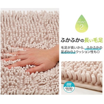 すばやく乾く吸水バスマット アイメディア