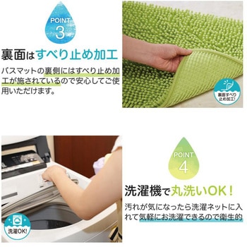 すばやく乾く吸水バスマット アイメディア