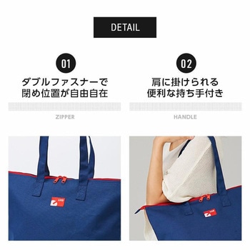 コンパクトに畳める保冷温買物バッグ アイメディア