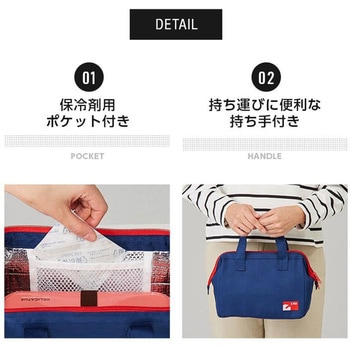 がま口タイプ保冷温ランチバッグ アイメディア