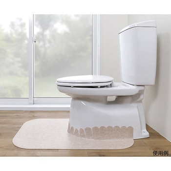 吸着拭けるトイレマット無地 KKシリーズ サンコー(生活用品)