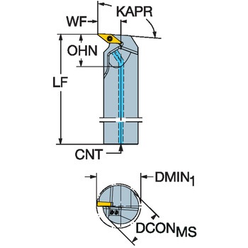 CoroTurn(R) 107 旋削加工用ボーリングバイト サンドビック