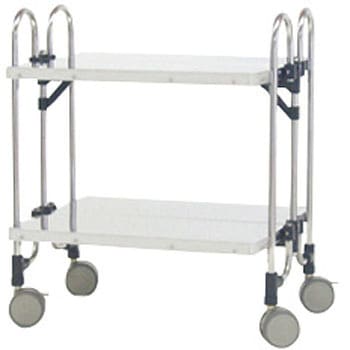 ステンレス製 重量用折りたたみ式ワゴン - トクヤマ