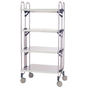 ステンレス製 重量用折りたたみ式ワゴン - トクヤマ