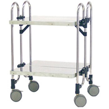 ステンレス製 重量用折りたたみ式ワゴン - トクヤマ