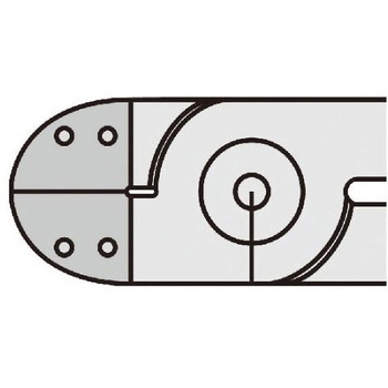 ラン支柱カットエアーニッパー用ブレード 刃開き：7.2mm ベッセル