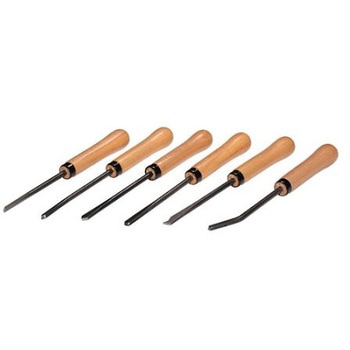 本格木工チゼル6本セット アズワン