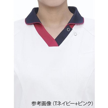 男女兼用ハイブリッドメディウェ Tネイビー+ピンク LX-4097シリーズ ナガイレーベン