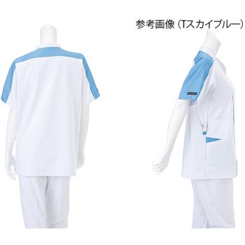 男子スクラブ Tスカイブルー LX-4177シリーズ ナガイレーベン