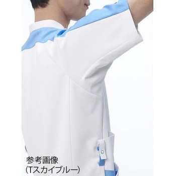 男子スクラブ Tスカイブルー LX-4177シリーズ ナガイレーベン