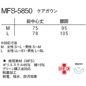 ブルー MFSシリーズ ナガイレーベン