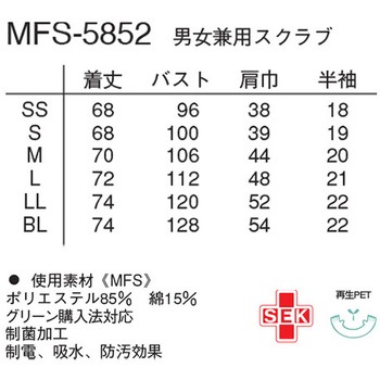ブルー MFSシリーズ ナガイレーベン