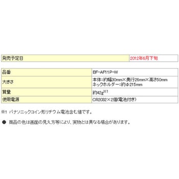 LEDネックライト(点滅機能付き) Panasonic(パナソニック)