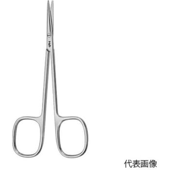 切開剪刀 反 鈍/鈍 全長115mm ビー・ブラウンエースクラップ