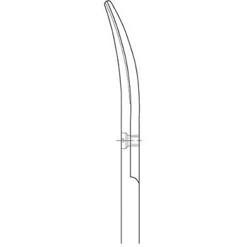 切開剪刀 鈍/鈍 全長115mm BCシリーズ - ビー・ブラウンエースクラップ