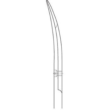 BC175R 切開剪刀 ジェムソン・ウェルバー 反 鈍/鈍 全長130mm 1個 ビー