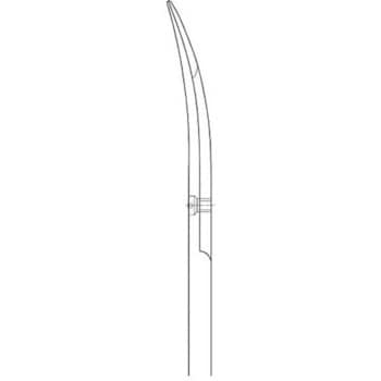 BC177R 切開剪刀 ジェムソン 反 鈍/鈍 全長150mm 1個 ビー・ブラウン