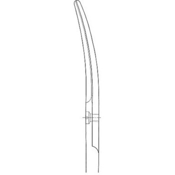 超硬剪刀ノアール メーヨー 全長170mm BCシリーズ ビー・ブラウンエースクラップ