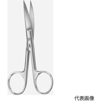 外科剪刀 スタンダード 両尖反 11.5cm ビー・ブラウンエースクラップ