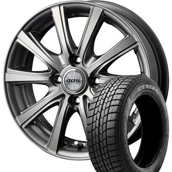 軽自動車用スタッドレスタイヤ&ホイール4本セット Goodyear 