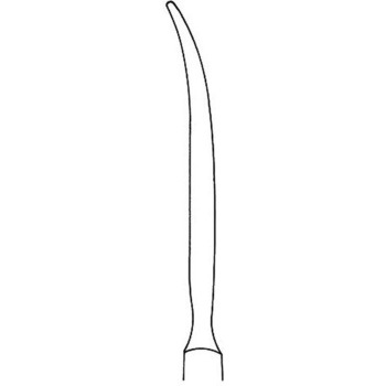 有溝消息子 コッヘル 先端巾12mm 全長17cm ビー・ブラウンエースクラップ