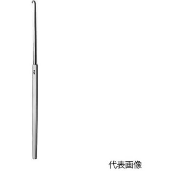 単鈍鈎 弱弯 16.5cm ビー・ブラウンエースクラップ