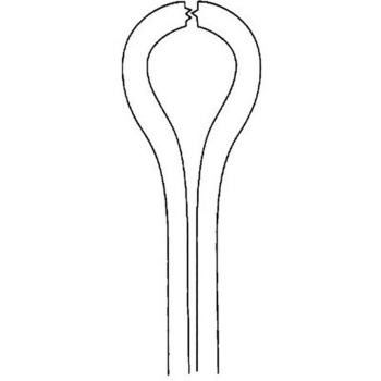 臓器鉗子 バブコック 無外傷性 EAシリーズ ビー・ブラウンエースクラップ