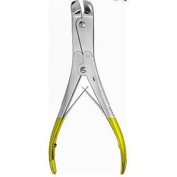 超硬チップ付ワイヤーカッター ハーヴェー ソフトワイヤー3/ハードワイヤー2.2mm 全長235mm ビー・ブラウンエースクラップ