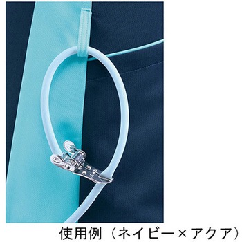 半袖スクラブジャケット メンズ ネイビー×グリーン R8997-25シリーズ ヤギコーポレーション