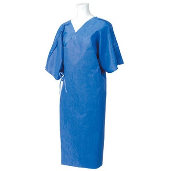 OW患者用ガウン #17 SMSブルー 50枚入 アメジスト(大衛)
