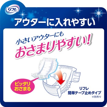 リフレ お肌のことを考えた1枚で一晩中安心さらさらパッド 9回吸収 20枚×6袋 リブドゥコーポレーション