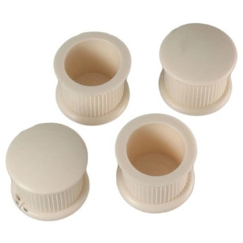 脚キャップ 白 ハイロジック