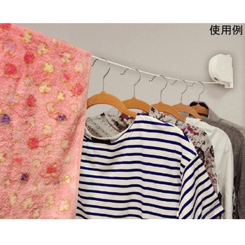 自動巻き取りロープ式室内物干し ハイロジック
