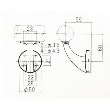 壁付ブラケット ハイロジック