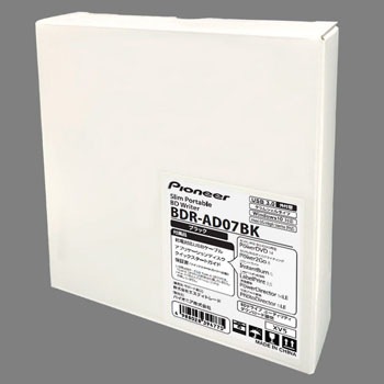 BDR-AD07BK PC用BDXL対応 USB外付けブルーレイドライブ BDR-AD07
