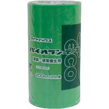 Y-09-GR 200×25 パイオラン(TM)テープ 塗装・建築養生用 Y-09-GR 1巻