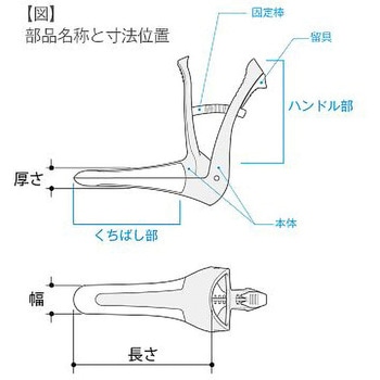 Lustromedic 膣鏡 MCシリーズ 岩崎工業