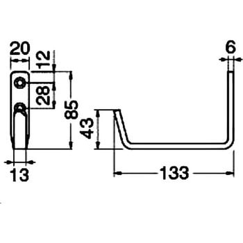 ステンレス製フック MIZUKAMI(水上)