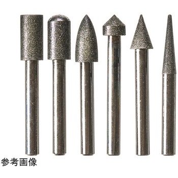 6mm丸軸ロータリーダイヤモンドヤスリ 1030シリーズ DIA-T